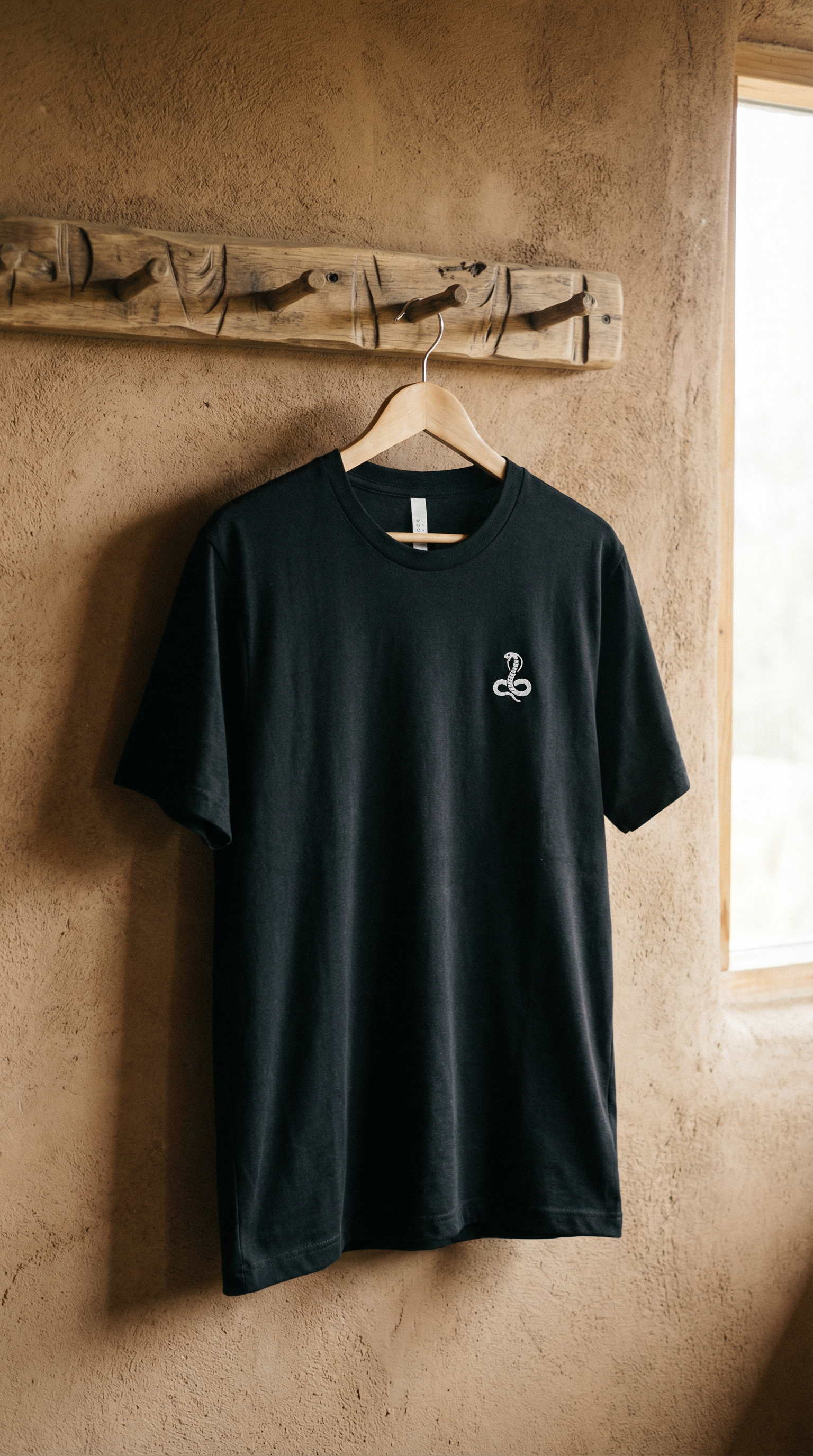 Detalhe do bordado Cobra Coral